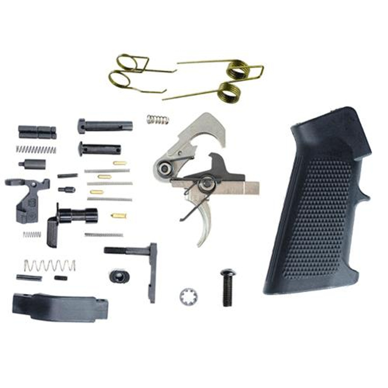 AR 15 Lower Parts Kit: With Enhanced Trigger