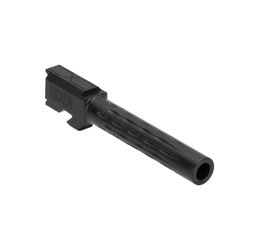 Faxon Firearms Flame Fluted for Glock 17 Match Barrel Faxon Firearms Flame Fluted for Glock 17 Match Barrel