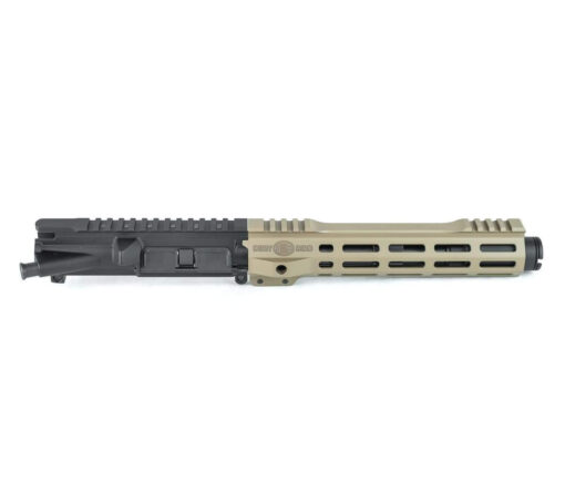 Dirty Bird 7.5" Pistol 5.56 M-LOK AR-15 Complete Upper Assembly - FDE - Black Rifle Depot