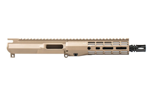 Aero Precision EPC-9 Threaded 8.3" 9mm Complete Upper Receiver w/ ATLAS R-ONE 7.3" Handguard - FDE Cerakote - Black Rifle Depot