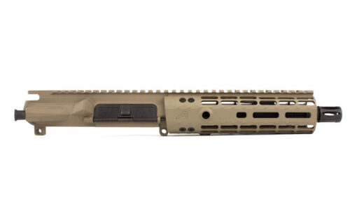 Aero Precision M4E1 Complete Upper, 7.5" 5.56 Barrel, EM-7 Gen 2 Handguard - FDE Cerakote - Black Rifle Depot