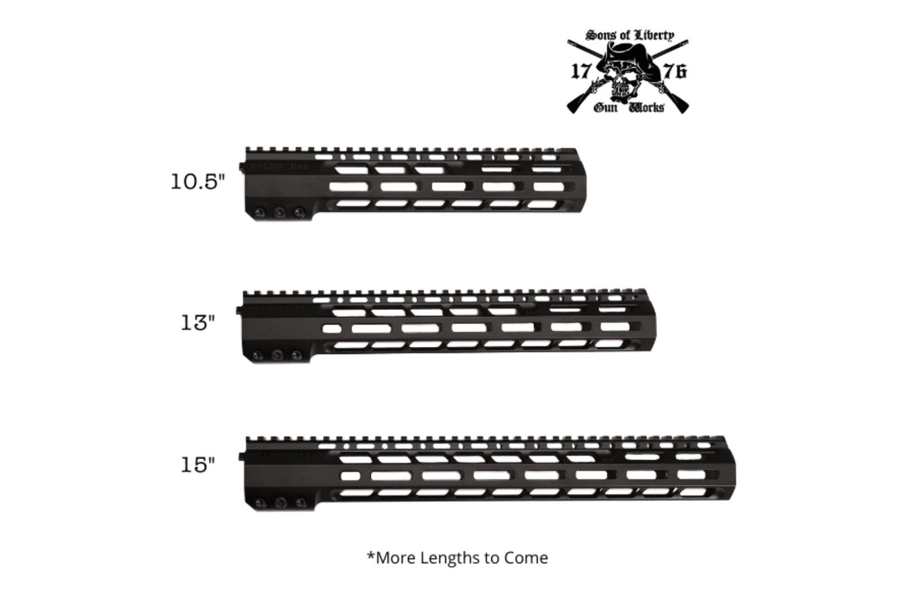 Sons-Of-Liberty-Gun-Works-11.5-M89-Heavy-Drive-Lock-Rail-M-LOK-w-Steel-QD-Sockets-Ti-BBL-Nut-Sons-Of-Liberty-Gun-Works-11.5-M89-Heavy-Drive-Lock-Rail-M-LOK-w-Steel-QD-Sockets-Ti-BBL-Nut Sons Of Liberty Gun Works 11.5" M89 Heavy Drive Lock Rail M-LOK w/ Steel QD Sockets & Ti BBL Nut