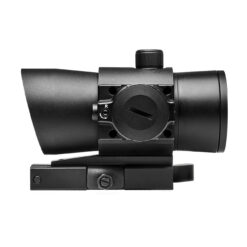 NcSTAR 1x40 Red Dot Sight w/ Built in Red Laser-QR Weaver Mount