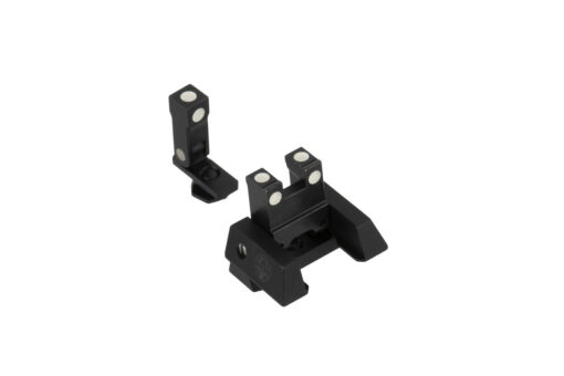 KNS Precision SwitchSight Folding Pistol Sights for Glock - Black Rifle Depot