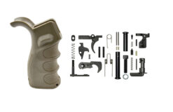AR 15 Lower Parts Kit with Tactical Grip - Tan