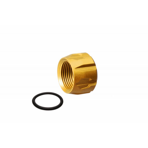 Strike Industries 9MM Barrel Cover Thread Protector - Titanium - Strike Industries