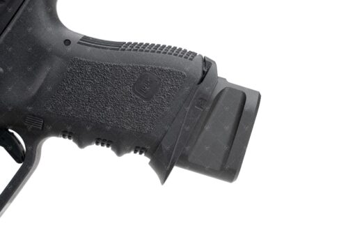 Strike Industries Aluminum Extended Magazine Plate for GLOCK G19 - Black - Black Rifle Depot