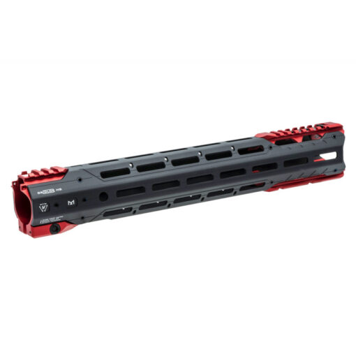Strike Industries GRIDLOK M-LOK Handguard Assembly - 15, Red - Black Rifle Depot