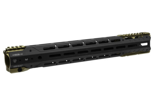 Strike Industries GRIDLOK M-LOK Handguard Assembly - 17, Black/FDE - Black Rifle Depot