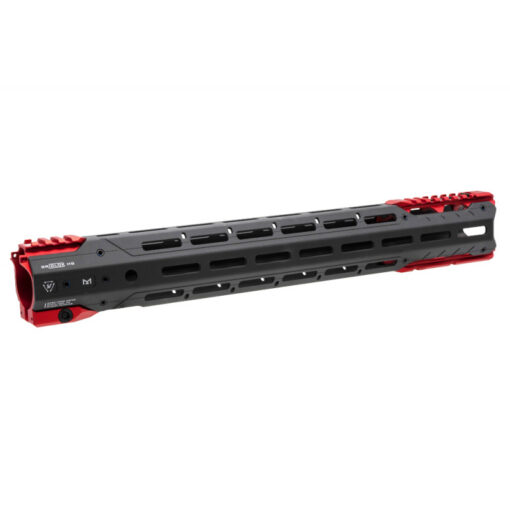 Strike Industries GRIDLOK M-LOK Handguard Assembly - 17, Red - Black Rifle Depot