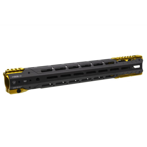 Strike Industries GRIDLOK M-LOK Handguard Assembly - 17, Black/Titan - Black Rifle Depot