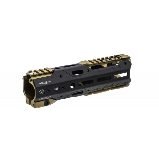 Strike Industries GRIDLOK M-LOK Handguard Assembly - 8.5, Black/FDE - Black Rifle Depot