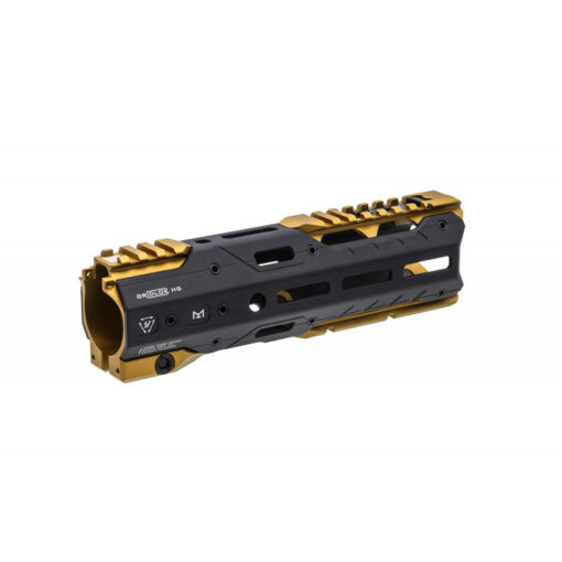 Strike Industries GRIDLOK M-LOK Handguard Assembly - 8.5, Black/Titan - Black Rifle Depot
