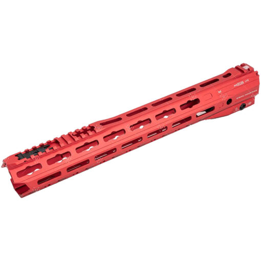 Strike Industries GRIDLOK LITE M-LOK Handguard Assembly - 15, Red - Black Rifle Depot