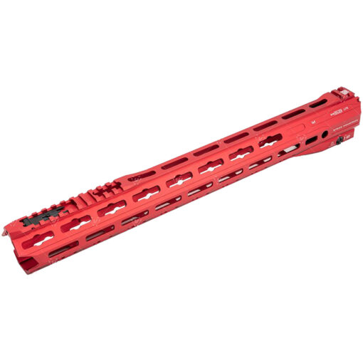 Strike Industries GRIDLOK LITE M-LOK Handguard Assembly - 17, Red - Black Rifle Depot