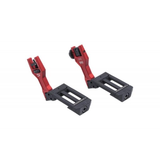 Strike Industries Sidewinder II Iron Sights - Red - Black Rifle Depot