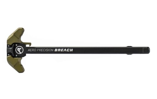 Aero Precision M5 AR-10 BREACH Ambidextrous Charging Handle - Small Latch, OD Green - Black Rifle Depot
