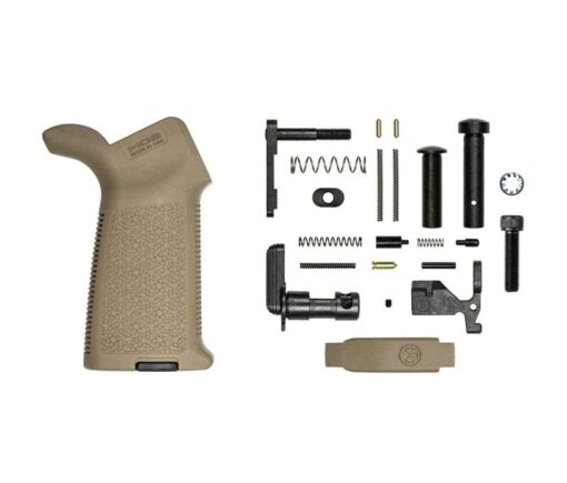 Aero Precision AR-15 MOE Lower Parts Kit Minus FCG - FDE - Black Rifle Depot