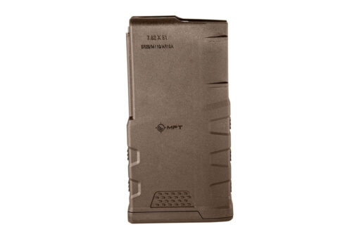 Mission First Tactical MFT EXD Polymer Mag (20 rd) 7.62 x 51 NATO (.308 Win) AR10 SR25/M110 Pattern Rifles Scorched Dark Earth - Black Rifle Depot
