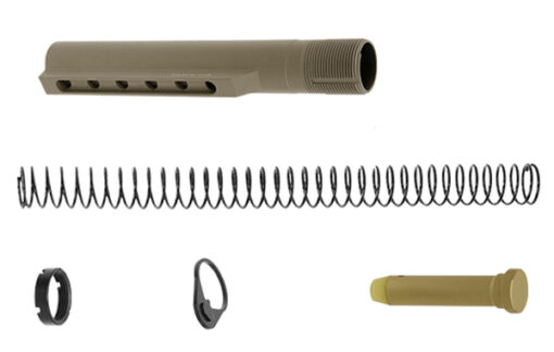 UTG PRO Mil-Spec 6-Position Extension Tube Kit - FDE - Black Rifle Depot