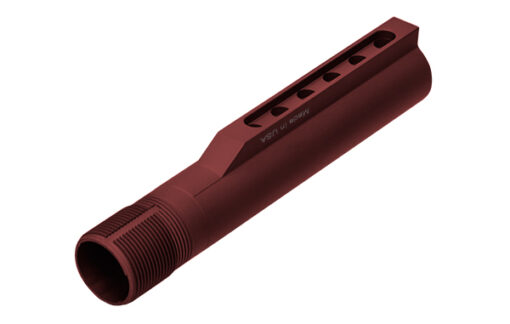 UTG PRO Mil-spec 6-position Extension Tube - Red - Black Rifle Depot