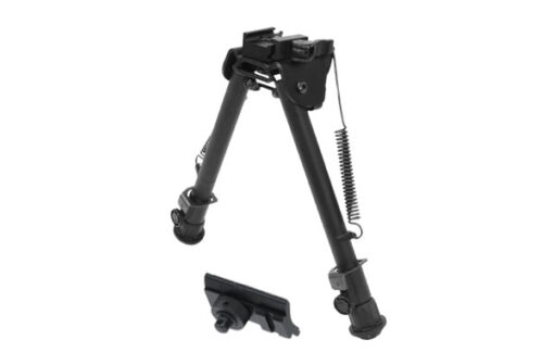 UTG Tactical OP Bipod, QD Lever Mount - 8-12.4" - Black Rifle Depot