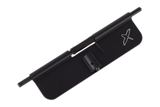 Forward Controls Design EPC AR-15 Billet Dust Cover - Black, Single Dimple - Black Rifle Depot