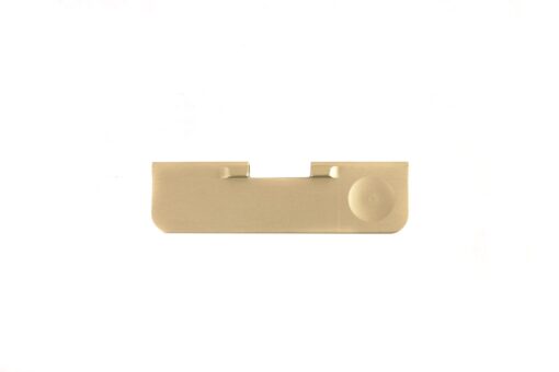Forward Controls Design EPC AR-15 Billet Dust Cover - FDE, Single Dimple - Black Rifle Depot