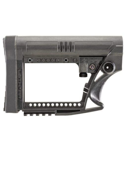 Luth-AR MBA-4 Skullaton Stock - Black - Black Rifle Depot