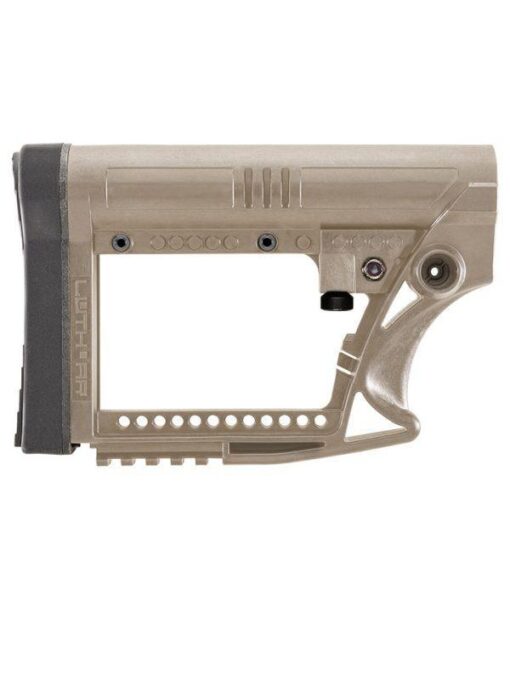 Luth-AR MBA-4 Skullaton Stock - FDE - Black Rifle Depot