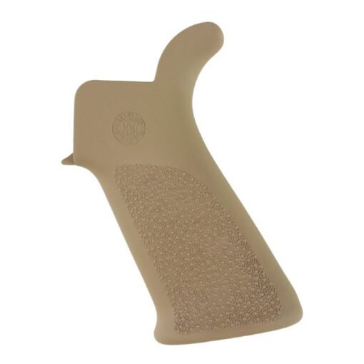 Hogue Beavertail Pistol Grip w/o Finger Grooves - FDE - Black Rifle Depot