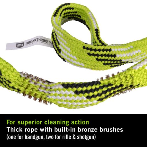 Breakthrough Clean Technologies Battle Rope 2.0 With Eva Case In Retail Packaging - (RIFLE) - .30 / .308 CAL / 7.62MM - Black Rifle Depot