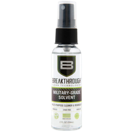 Breakthrough Clean Technologies Military-Grade Solvent Bottle With Trigger Sprayer - 2Oz - Black Rifle Depot