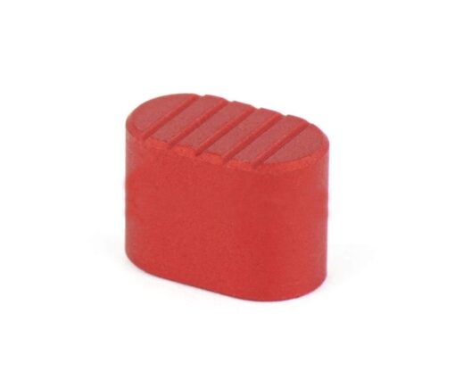 Armaspec ECB Enhanced Combat Button Slant - Red - Black Rifle Depot
