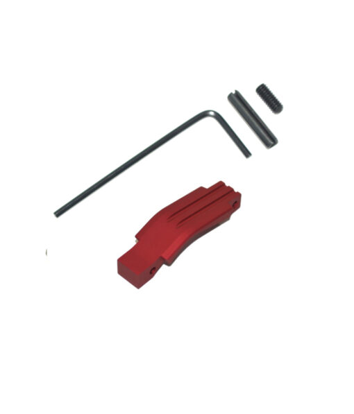 Armaspec S1 Enhanced Trigger Guard - Red - Black Rifle Depot