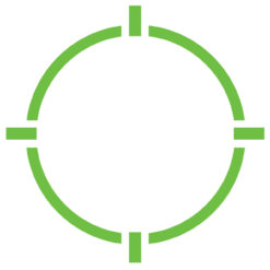 Holosun Titanium Green Circle Dot With Solar Panel