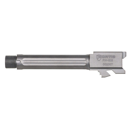Fortis for Glock 19 Match Grade Barrel with Thread Protector - MDC Coating (Grey) - Black Rifle Depot