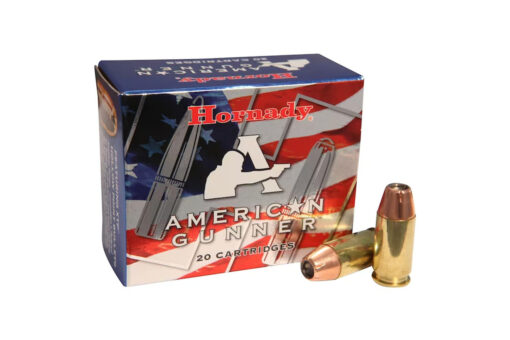 Hornady American Gunner 45 Auto 185 GR XTP JHP Handgun Ammo - 20 rounds - Black Rifle Depot
