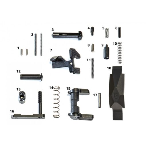 Geissele Ultra Duty Lower Parts Kit - Black - Black Rifle Depot