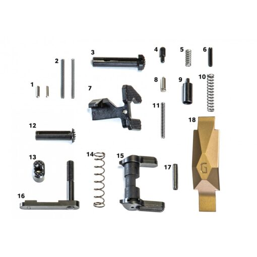 Geissele Ultra Duty Lower Parts Kit - DDC - Black Rifle Depot