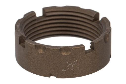 Forward Controls Design CN5F Castle Nut for A5 Buffer Kits - Burnt Bronze - Black Rifle Depot