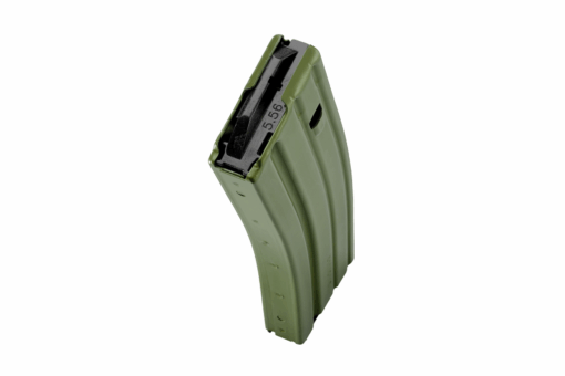 C Products Defense Duramag 5.56 30 Round Aluminum Magazine - OD Green - Black Rifle Depot