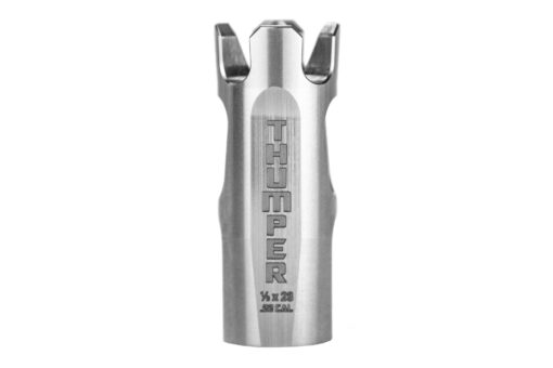 Battle Arms THUMPER Muzzle Device Brake - Stainless, 22CAL - Black Rifle Depot
