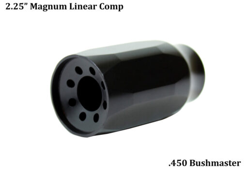 Kaw Valley Precision 2.25" Magnum Linear Comp - Black - 11/16x24 - Black Rifle Depot