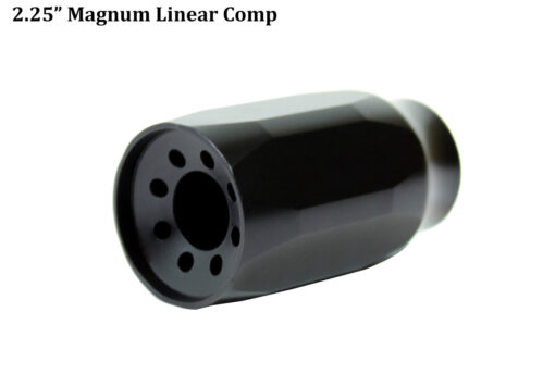 Kaw Valley Precision 2.25" Magnum Linear Comp - Black - 5/8x24 - Black Rifle Depot