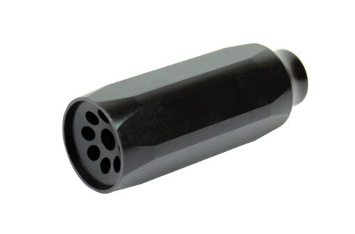 Kaw Valley Precision 3.25" Magnum Linear Comp - Black - 1/2x28 - Black Rifle Depot