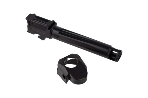 Radian AFTERBURNER + RAMJET INTRA-LOK Combo for GLOCK 19 Gen 5 - Muzzle Compensator and Fluted Barrel - Black Rifle Depot