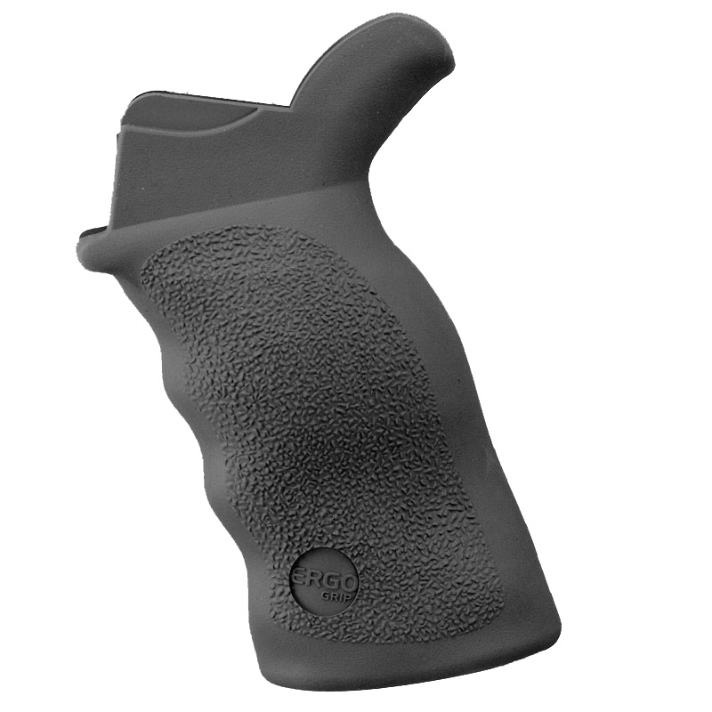 Ergo-AR15M16-Tactical-DLX-Grip-SureGrip-Graphite-Grey