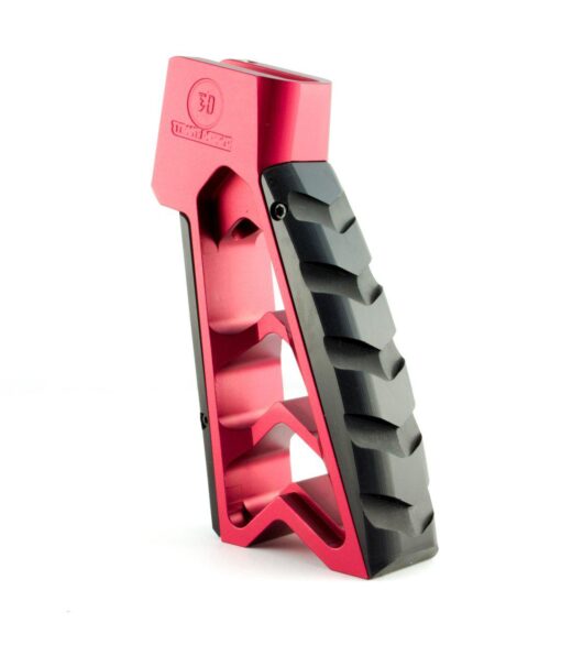 Tyrant Designs AR-10/15 Mod Grip Chevron Large - Red - Black Rifle Depot