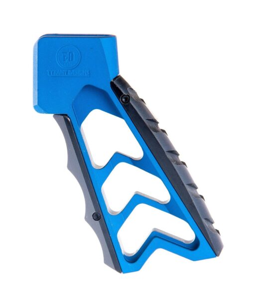 Tyrant Designs AR-10/15 MOD Grip Chevron Medium - Blue - Black Rifle Depot